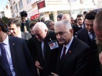 TBMM Başkanı Yıldırım Şehit Emniyet Müdürünün Cenaze Törenine Katıldı
