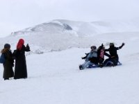 Zigana Dağında Kar Kalınlığı 80 Santimetreye Ulaştı