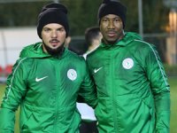 Çaykur Rize'nin Yeni Transferleri Nakoulma ve Moroziuk, Antrenmanda