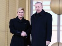 Erdoğan, Kitaroviç’i Resmi Tören İle Karşıladı