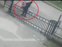Kız Çocuğunu Kaçırma Girişimi Kamerada