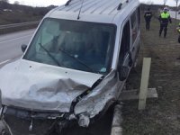Samsun'da trafik kazası 1 ölü, 1 yaralı