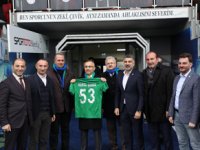 Vali Çeber 150 Kişiyle Çaykur Rizespor Anrenmanında
