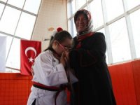 Down Sendromlu Fatima Tekvandoda Dünya Şampiyonu
