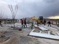 Kapadokya’da 14 Kaçak Yapının Yıkımı Tamamlandı