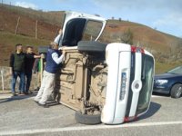Giresun'da trafik kazası: 7 yaralı