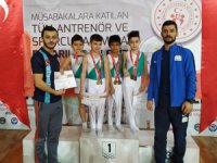 Kızlarda Bayburt, Erkeklerde ise Rizeli Cimnastikçiler Büyük Başarı Elde Etti