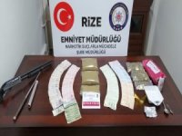 Rize'de uyuşturucu operasyonu