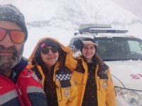 112 Sağlık Ekipleri Kar Ve Tipi Nedeniyle Mahsur Kaldı