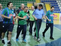 Rize’de Kurum Müdürlerinin Akşam Sporu