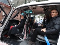 Heliski Tutkunları Kaçkarlar'dan Mutlu Ayrıldı, Vali Çeber Helikopterle İncelemede Bulundu