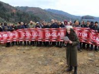 TRAB-Rİ-KAP'a Ait Çöp Tesisini Yol Keserek Protesto Ettiler