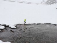 Giresun'da gölette sızıntı nedeniyle bölgedeki 12 hane boşaltıldı
