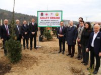 Rize’de “Adalet Ormanı” Projesi İçin Tören Düzenlendi
