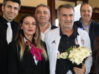 Beşiktaş, Rize'de Meşalelerle Karşılandı