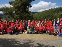 Askeri Helikopterin De Katıldığı Tatbikat Nefes Kesti