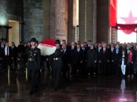 Devlet Erkanından Anıtkabir Ziyareti