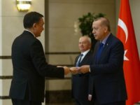 Kırgızistan Büyükelçisini Kabul Etti