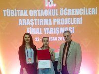 Fındıklı Sümer Ortaokulu TÜBİTAK Yarışmasında Türkiye 3.'sü Oldu