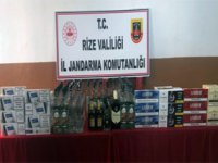 Rize'de Kaçakçılıkla Mücadele