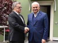 Binali Yıldırım’dan Mesut Yılmaz’a Geçmiş Olsun Ziyareti