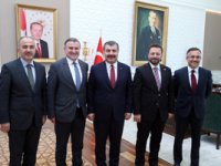 Vali Çeber Başkanlığındaki Rize Heyetinden Sağlık Bakanına Ziyaret