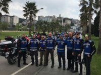Rize Motosiklet Derneği, 19 Mayıs Etkinliklerinde Samsun'da Boy Gösterdi