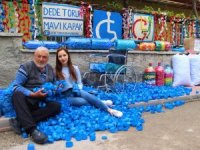 Dede-torun Mavi Kapaklarla 210 Kişiye Umut Oldu