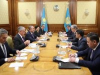 Çavuşoğlu, Nazarbayev Ve Tokayev Tarafından Kabul Edildi