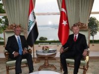 Cumhurbaşkanı Erdoğan, Irak Cumhurbaşkanı Salih İle Vahdettin Köşkü’nde Bir Araya Geldi