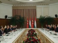 Cumhurbaşkanı Erdoğan Tacikistan’da