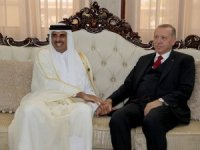 Cumhurbaşkanı Erdoğan, Katar Emiri İle Görüştü