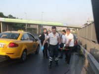 E-5’te Yolun Karşısına Geçmeye Çalışan Yayaya Otomobil Çarptı