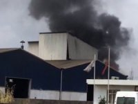Hurda Fabrikasındaki Atık Yağ Tankı Patladı