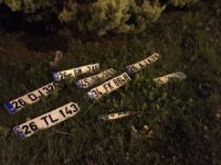Çevre Yolu Göle Döndü, Araçların Düşen Plakaları Yol Kenarına Birikti