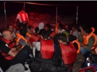 Ayvalık’ta 41 Kaçak Göçmen Yakalandı