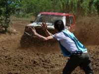 15 Temmuz Şehitlerini Anmak İçin Parkura Çıktılar. Rize’de Off-Road Yarışları Nefes Kesti