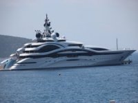 Katar Emirinin 300 Milyon Dolar Değerindeki Yüzen Sarayı Bodrum’da