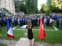 Türkiye’nin Paris Büyükelçiliği’nde 15 Temmuz Anma Töreni