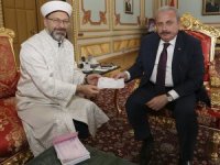 Tbmm Başkanı Şentop’tan Tdv’ye Kurban Bağışı