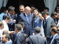 Cumhurbaşkanı Erdoğan’a Cuma Namazı Çıkışında Yoğun İlgi
