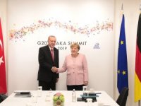 Cumhurbaşkanı Erdoğan, Merkel İle Görüştü