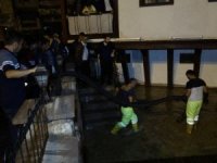 Tokat’ta Ev Ve İş Yerlerini Su Bastı
