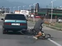 Ölüm Böyle Teğet Geçti...o Anlar Kamerada