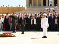Kılıçdaroğlu Başkanlığındaki Chp Heyeti Anıtkabir’i Ziyaret Etti