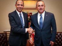 Bakan Çavuşoğlu, Kktc’li Mevkidaşı Özersay İle Görüştü