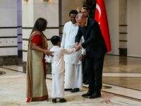 Cumhurbaşkanı Erdoğan, Sri Lanka Büyükelçisini Kabul Etti