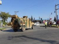 Hatay’da Komandoların Geçişine Türk Bayraklı Destek