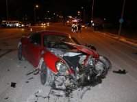 1 Kişinin Öldüğü 1 Kişinin Yaralandığı Korkunç Kaza Kamerada