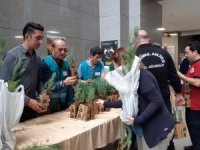 İstanbul Adalet Sarayında Bin Fidan Dağıtıldı